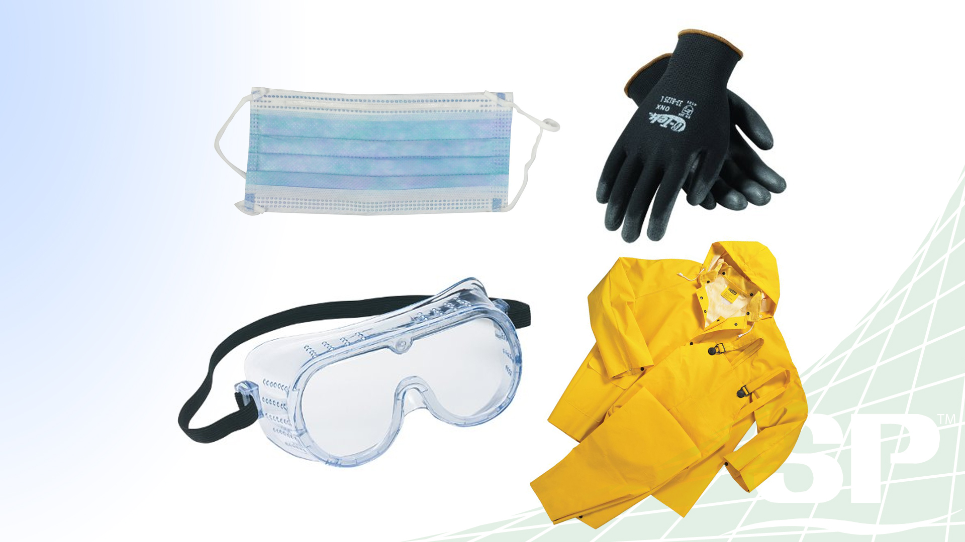 Masks, Gloves, and Other Safety Items Sanitation Products of America